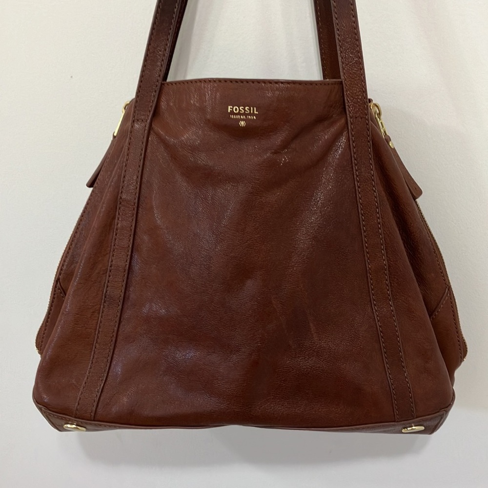 Leather Fossil Bag